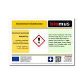 Ammoniumbicarbonat. Ammoniak 1 kg BIOMUS - Biolaboratorium